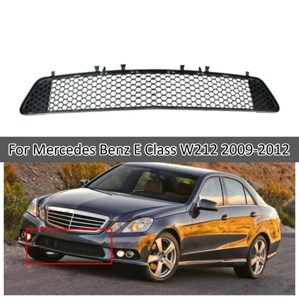 Lower Bumper Center Grille Mesh For Mercedes Benz E Class W212 2009-2012 Replacement Auto Car Parts HighQuality New Front Grille
