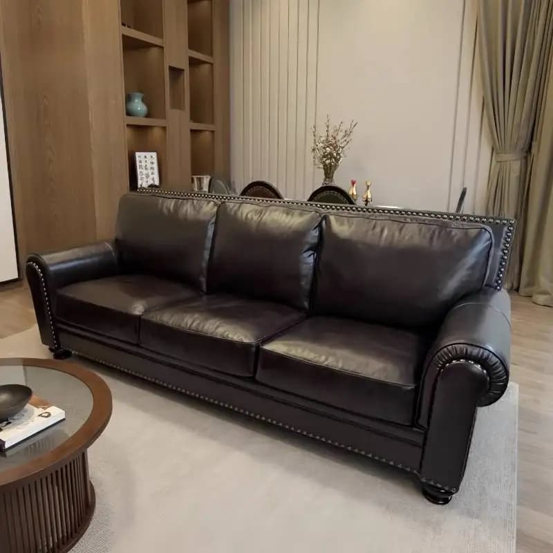 Leather Modern Living Room Sofas Designer Cheap Boneless Sectional Living Room Sofas Single Cute Woonkamerbanken Furniture Home