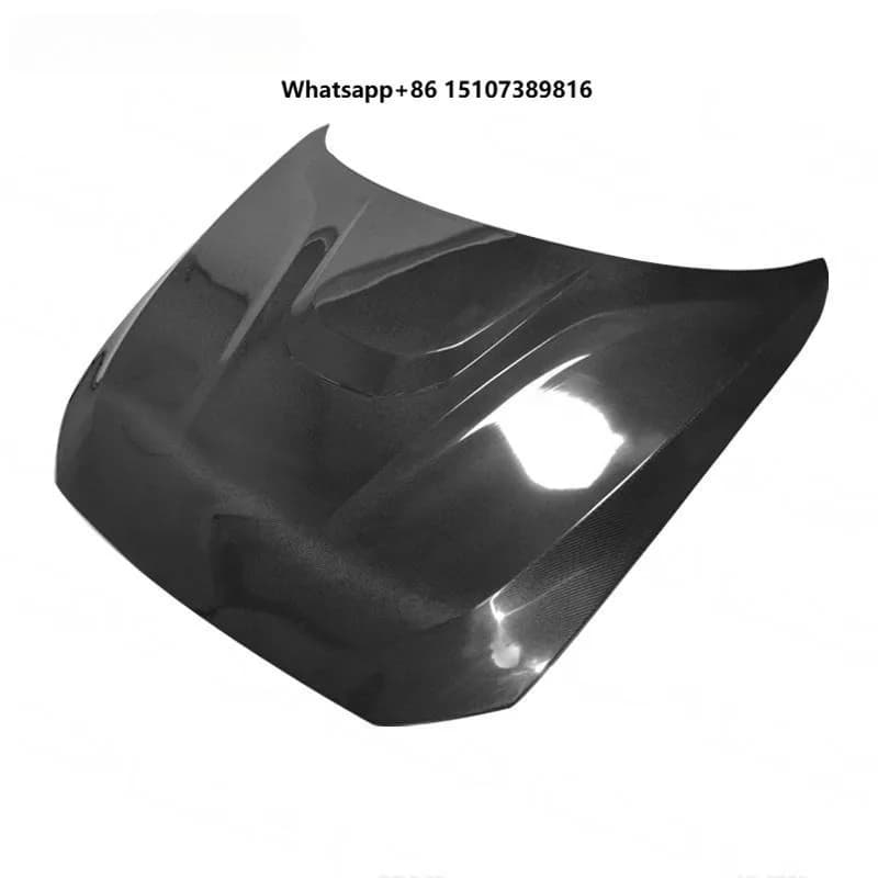 MP Style Carbon Fiber Hood Bonnet OEM Fit Body Kit for F22 F23 Front Engine Cover Replacement Parts