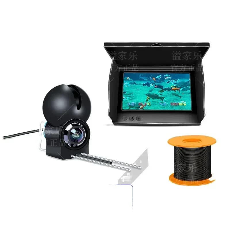 Fish finder heightened waterproof baffle
