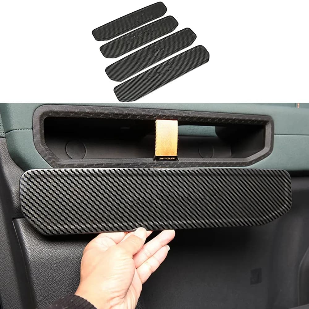 Jetour Traveler's four door storage box, door bowl patch, door slot pad, central control protection, interior modification