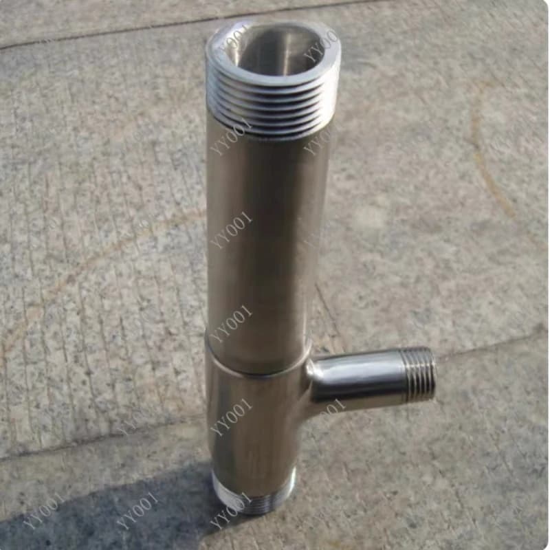 Stainless Steel Venturi Tube Parts Air-Water Mixing Jet for Water Treatment System