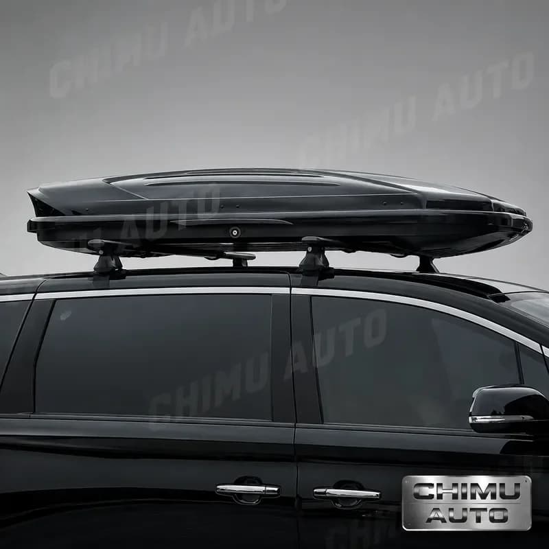 【CHIMU AUTO】 Ultra Thin Universal Roof Rack Cargo Carrier Luggage Box for Car SUV Van Truck Auto Top Storage Basket