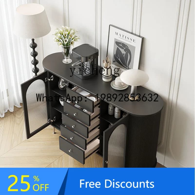 AA  light luxury door cabinet, living room storage tea cabinet foyer partition cabinet