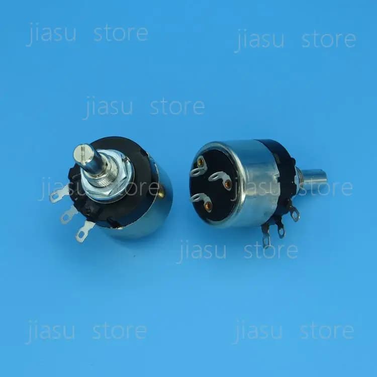 RV24ME20S Precision Rotary Potentiometer, Sealed Waterproof Variable Resistor with Integrated Switch