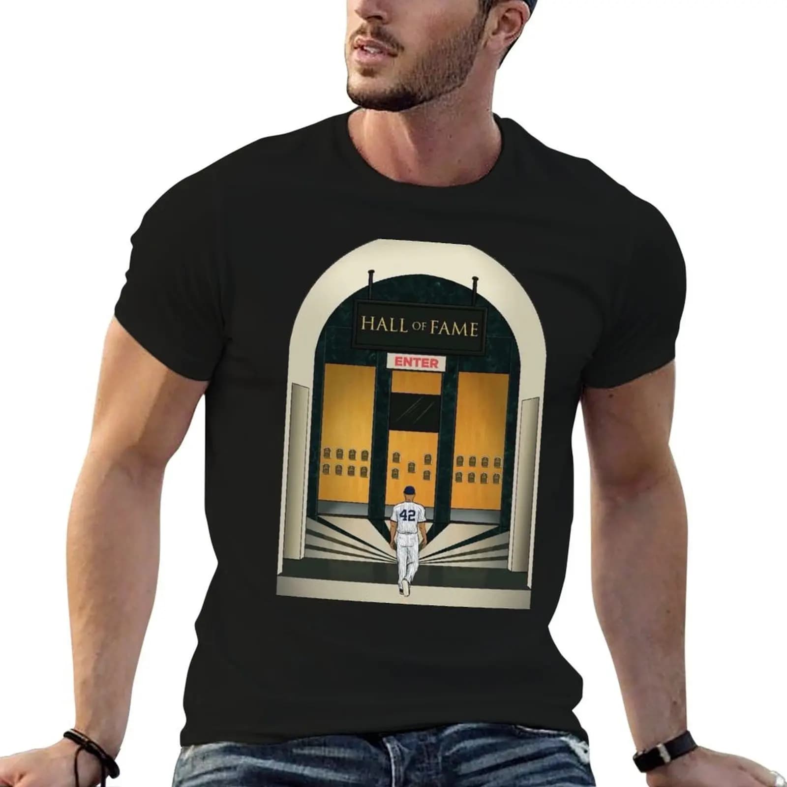 LIMITED - Mariano Rivera - Hall of Fame T-Shirt fashion shirts anime plain white t shirts men