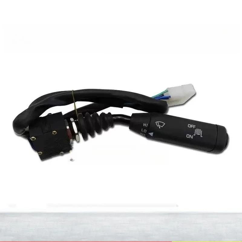 Adapted steering far and near light switch headlight wiper combination switch