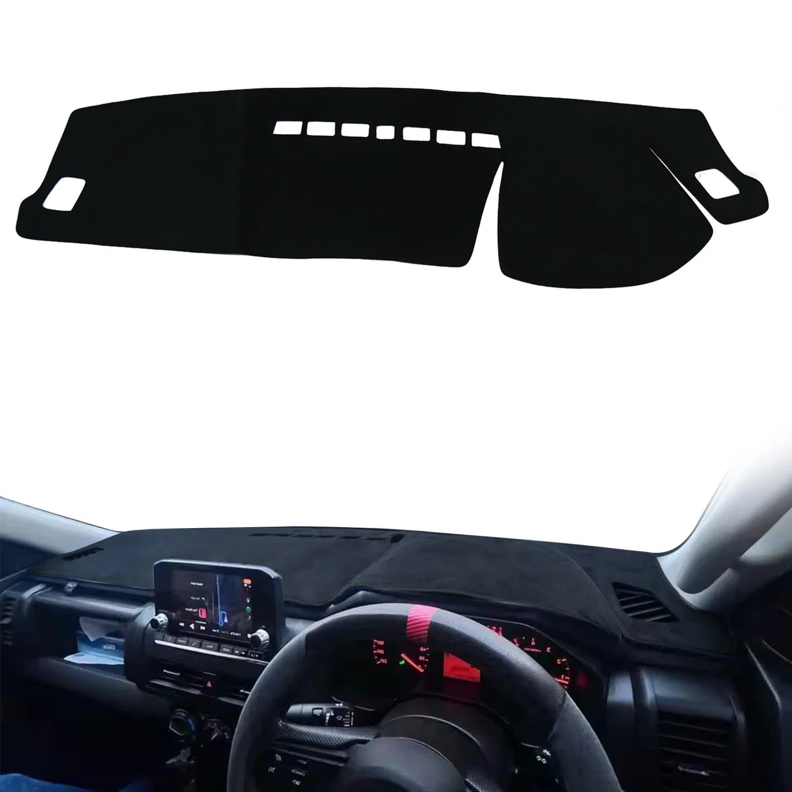 for Mitsubishi Triton L200 2024-2026 Car Dashboard Cover Sunshade Non‑Slip Protector Dash Mat Interior Decor Pad Accessories