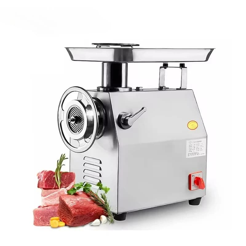 Professional Food Processing Machine Industrial Electric Meat Mincer 32 Stainless Steel Meat Grinder Machine