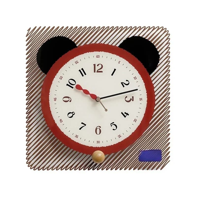 No punching, hanging clocks, living room 2025 new home creative high-end clock decoration wall