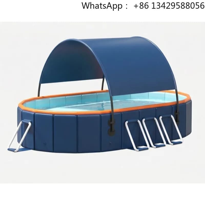 360cm Home Frame Pool Large Outdoor Family Pool No-Installation Splash Pool