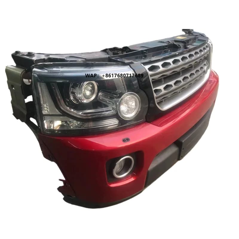 Complete Car Bumper Body Kit for  Sport Front and Rear Bumper Grille Radiator Fender Hood Headlights