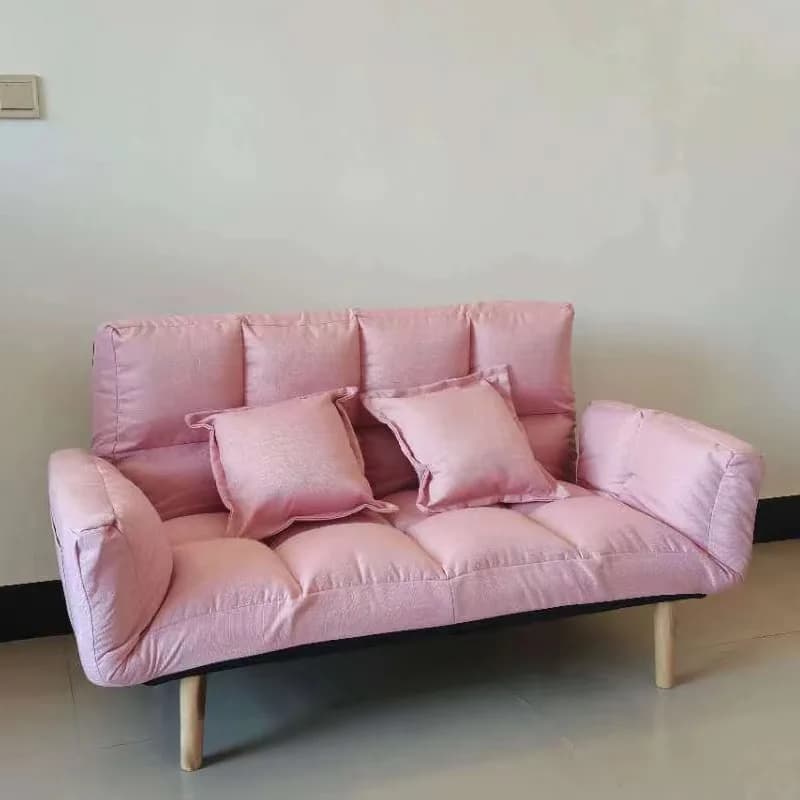 #Direct from Manufacturer Simple Double Person Folding Sofa Bed for Living Room Apartment Villa Application for Lazy Persons