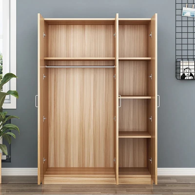 Organizer Bedroom Wardrobe Clothes Partitions Cupboard Closet Storage Shelf Wooden Modern Display Vestidores Trendy Furniture