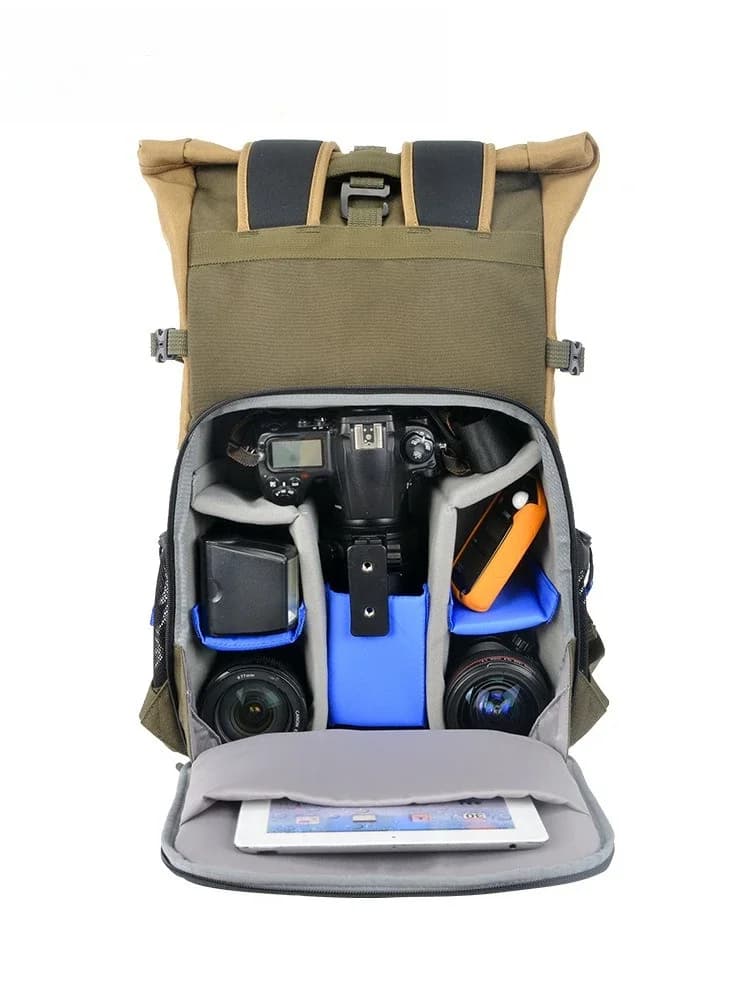 Micro walker series, casual backpack SLR camera bag drone portable, multifunctional backpack