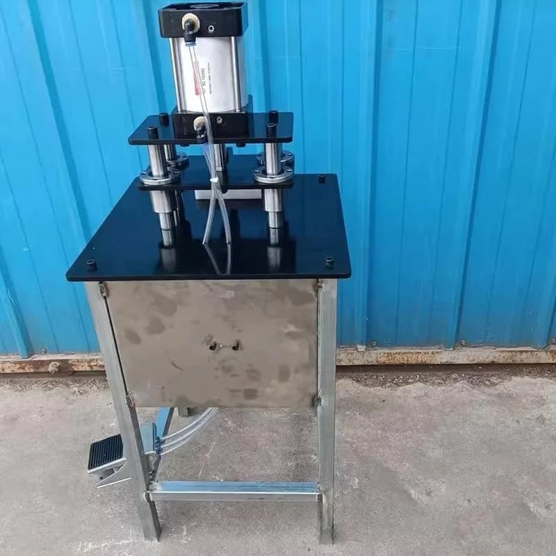 Aluminum Riveting Machine Head And Tail Locking Gasket Point Pressing Joint Mirror Frame Forming Equipment for Industrial Use