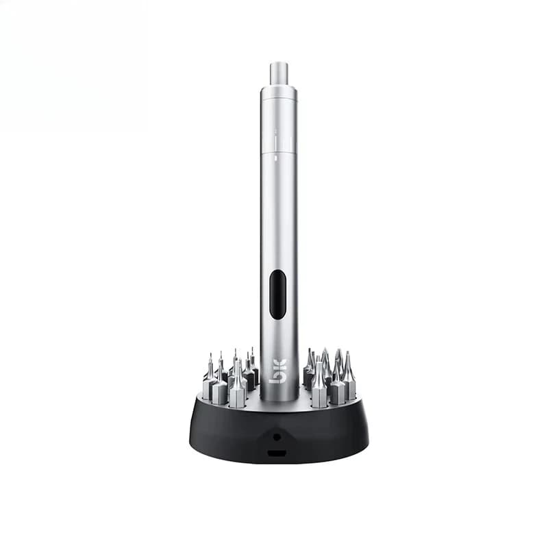 TBK 008 Mini Cordless Electric Screwdriver Motor 8-Speed Adjust le Torque 700mAh Recharge le 1-Year Warranty 24-Piece Repair