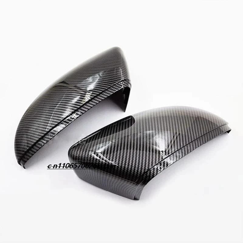 Carbon fiber texture rearview mirror covers suitable for Volkswagen Sagitar, Magotan, B7, Passat, CC, Beetle and Scirocco