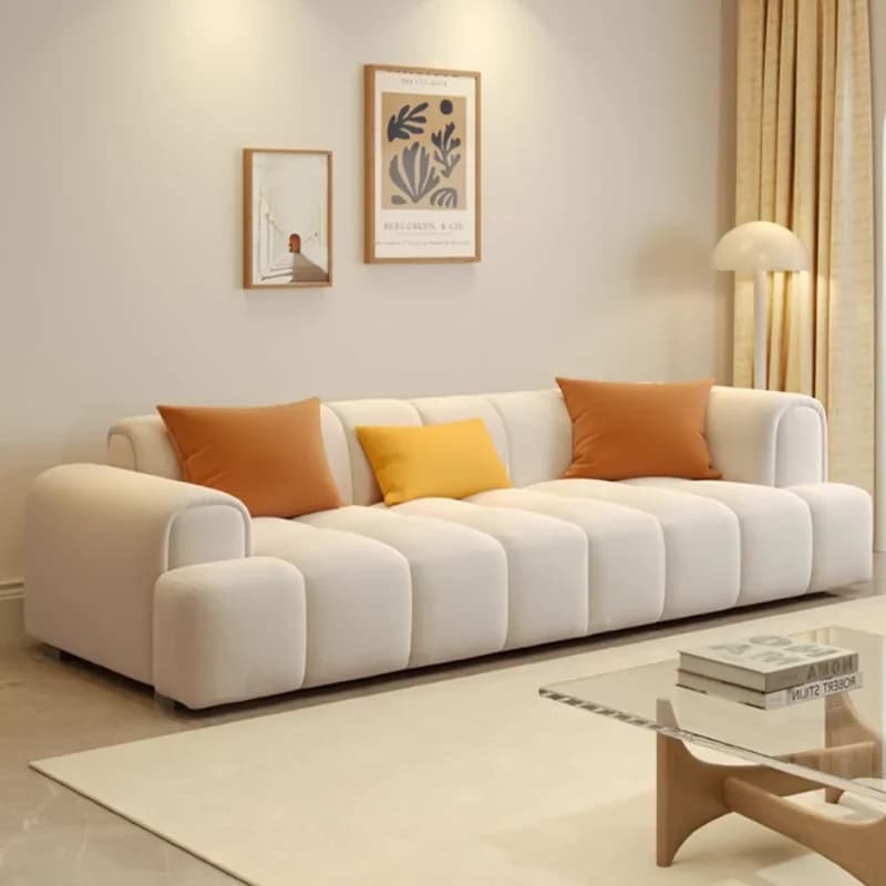 Plush Modern Living Room Sofas Italian Designer Minimalist Cheap Sofa Living Room Modern Single Woonkamerbanken Home Furniture