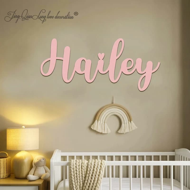 Custom Personalized Nursery Name Sign, Wooden Name Sign, Baby Name Sign, Custom Name Sign Wooden, Letters Wood Name Sign