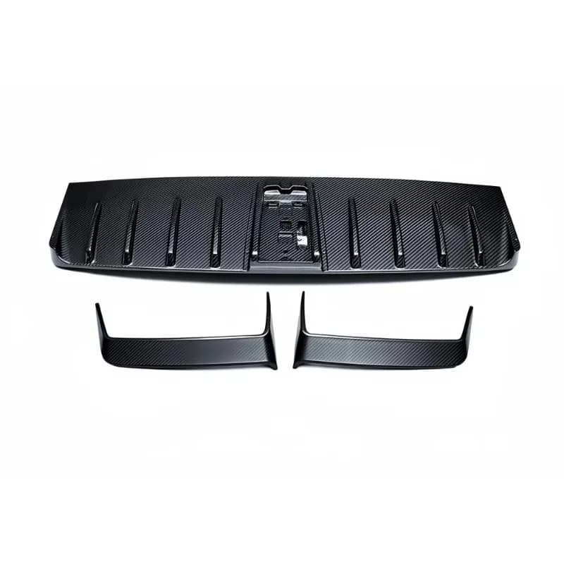 Body Kit Upgrade PK Style Dry Carbon Fiber Rear Engine Hood Rear Engine protection Cover Suitable for 992.2