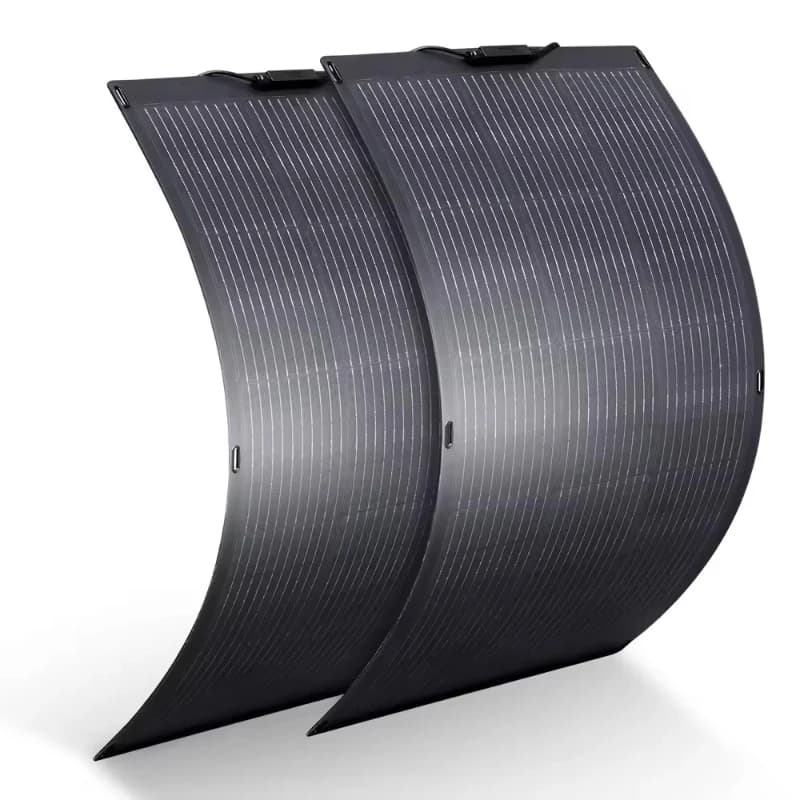 Outdoor high-quality lightweight monocrystalline solar panels 100W 120W 200W 300W portable flexible panels