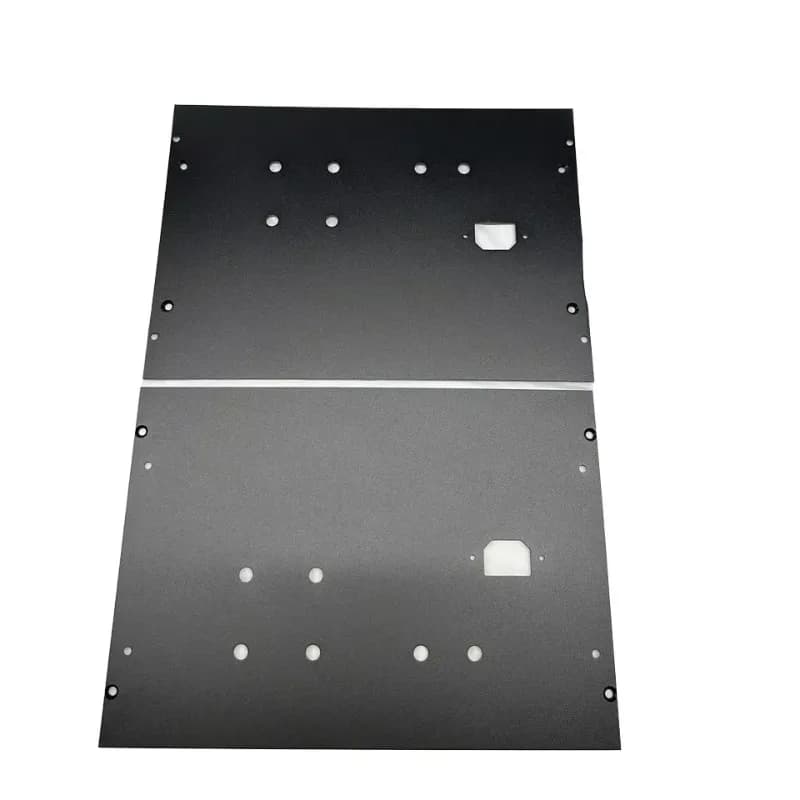Custom CNC Machining Services Aluminum Shell  Amplifier Chassis Audio Sound Equipment