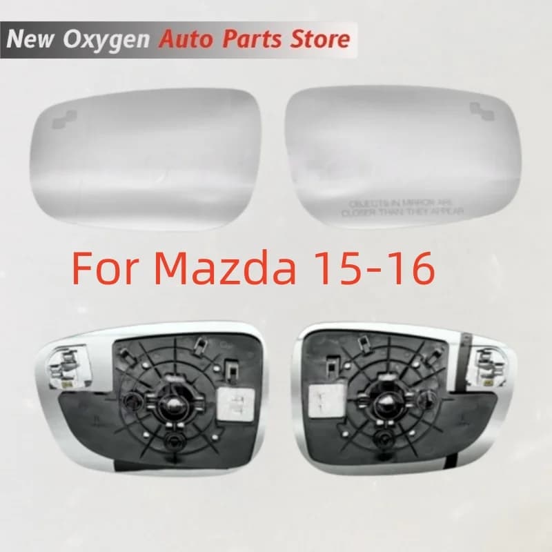 For Mazda 15-16 models CX5 Rearview Mirror Glass with Blind Spot Protection
