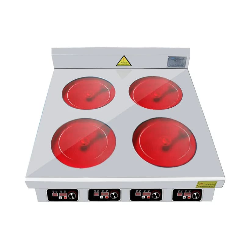 Desktop commercial electric ceramic stove, flat rack frying claypot electric stove c