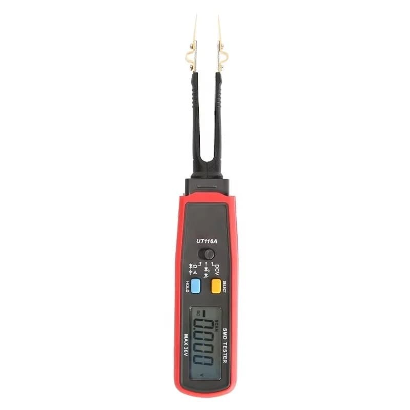 UT116A Professional SMD Tester Rotatable and with Tweezer High Precision Resistor Capacitor Tester with Clip