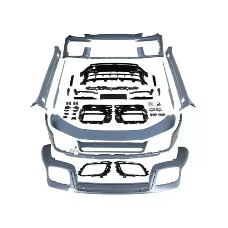 High Quality Premium Complete Body Kit Set Compatible With - Front Rear Bumper Side Skirts Car Accsori