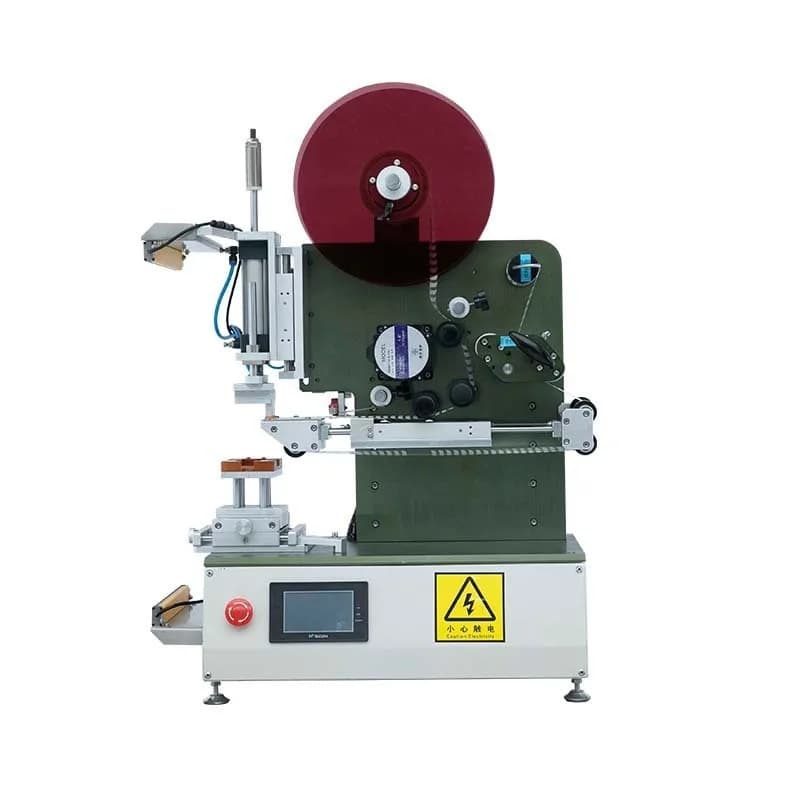 Pre-payment, semi-automatic handheld labeling machine