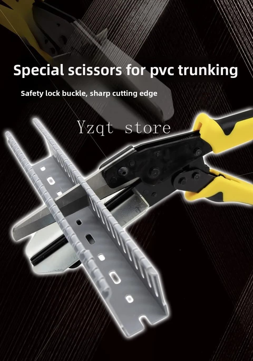 Wire slot scissors HS-110XC wiret scissors PVC scissors 12 inch plastic wire slot tooth puller