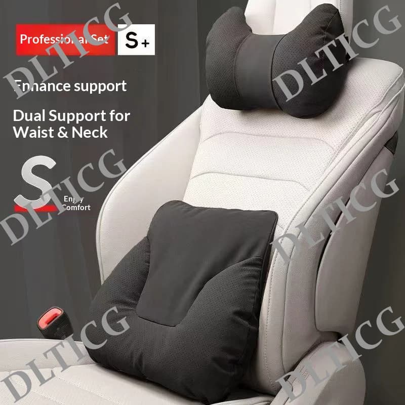 For Porsche Cayenne 911 958 Lepin 996 Macan Boxster Panamera 997 Car Headrest Neck Support Seat Lumbar Cushion Soft Neck Pillow