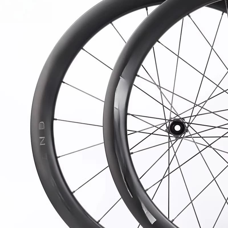 Carbon Fiber Road Bicycle Disc Brake Ray Steel Strip/Carbon Strip Wheel Set Carbon Knife Wheel Hub