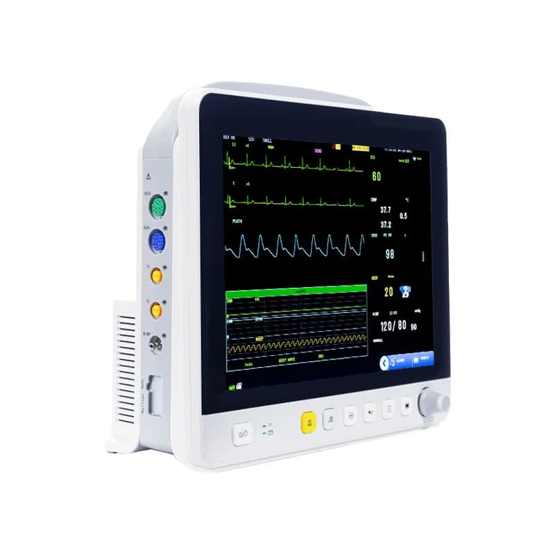 VE12 Monitor: Multi-parameter ECG monitor for animals, cats, dogs, and pets
