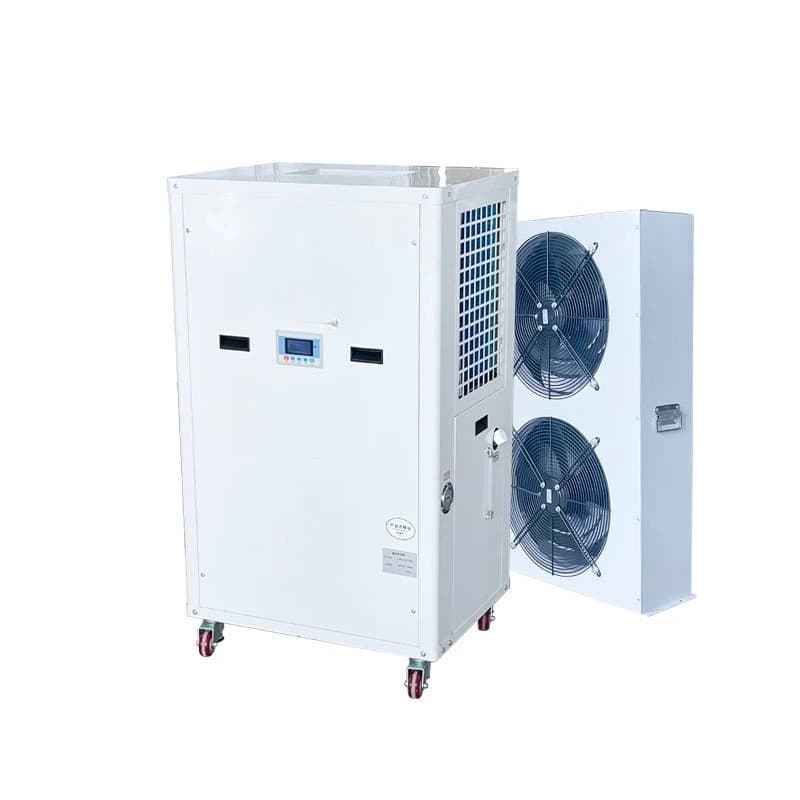 15HP industrial power-saving evaporative cooling fan manual positioning pipeline evaporative cooling air conditioning unit