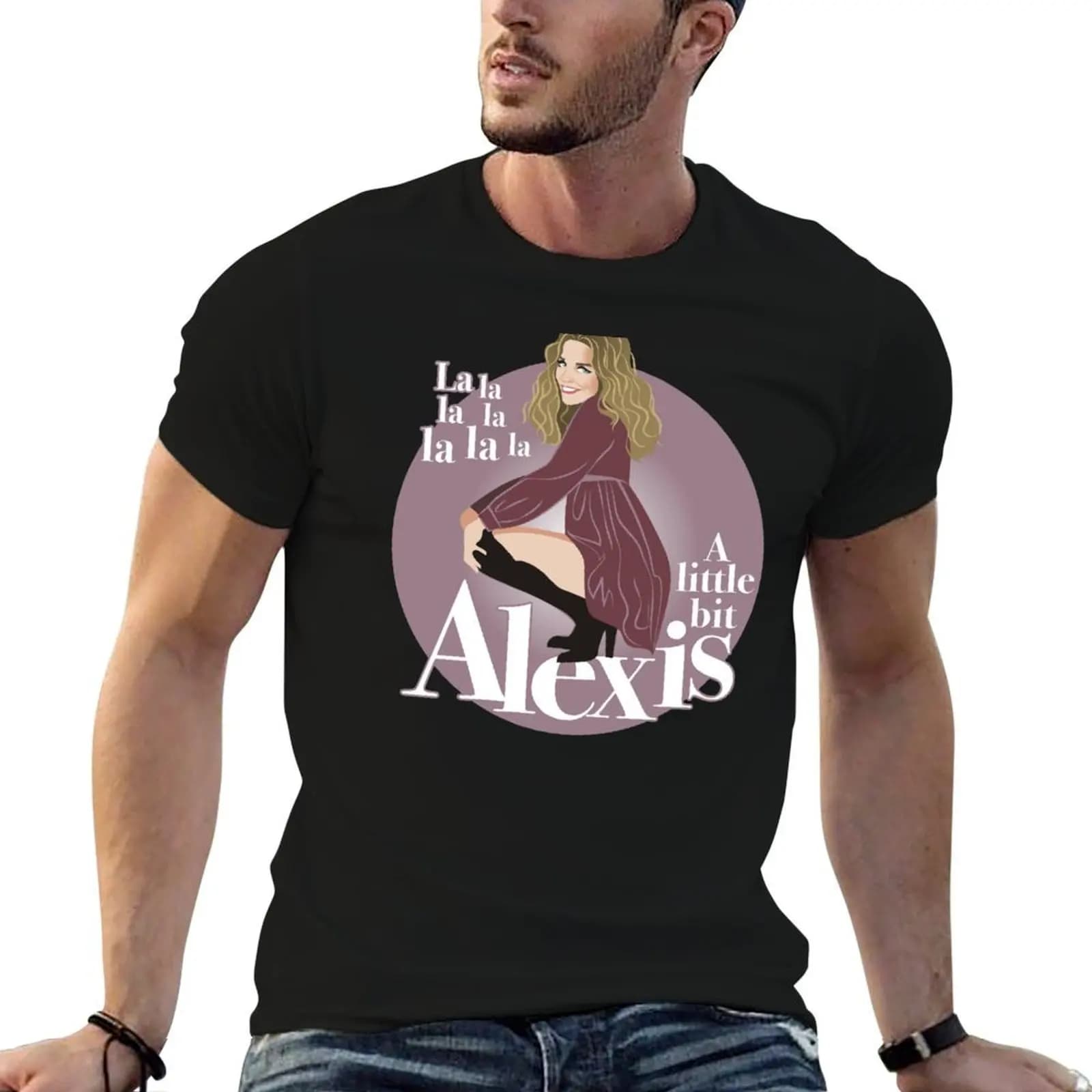 A little bit T-Shirt oversized graphic tee graphic shirts plain t shirts men