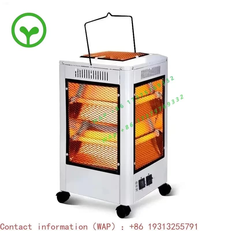 【2026】Small Solar Electric Heater Four-sided Oven Household Energy-saving Five-sided Heating Oven Electric Fan