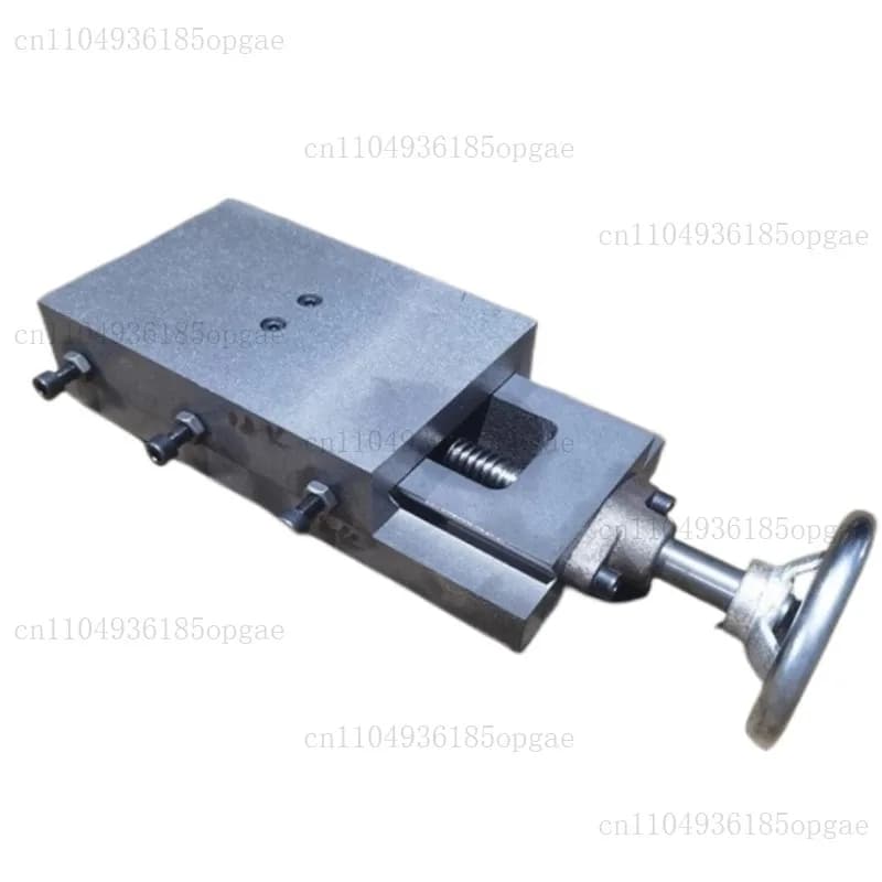 Cast Iron Workbench Dovetail Groove Drag Plate Screw Guide Rod One-Way Slider Workbench Woodworking Machinery