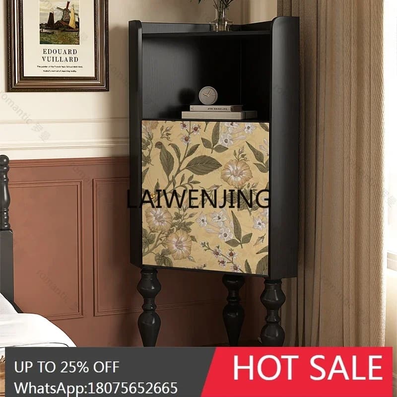 SGF triangular cabinet, storage corner cabinet next to living room decoration sofa