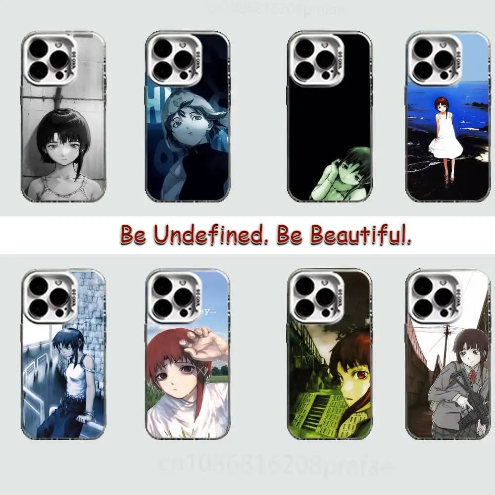 S-Serial E-Experiments L-Lain  Hard Phone Case for IPhone 17 16 15 14 13 12 11 Pro Max Plus16E X XR XS Max shockproof Full Cover