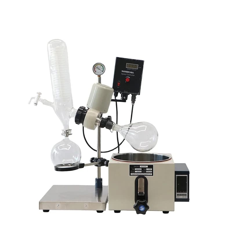 1L Electric Rotary Evaporator Complete Vacuum System with Integrated Pump