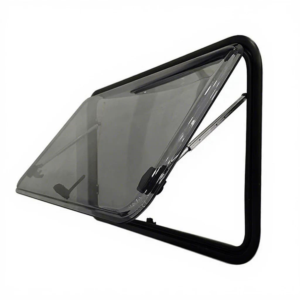 500*300mm Round Corner Aluminum Frame RV Campervan Camper Caravan Side Window for Replacement With Certificated Custom Sizes