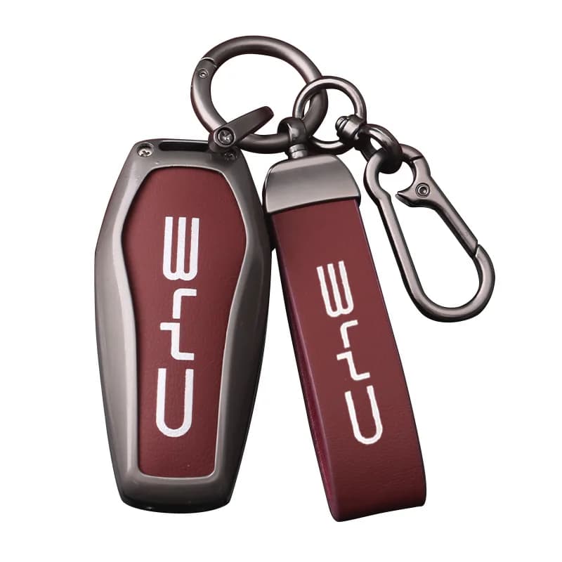 Premium Zinc Alloy Key Cover Case for BYD Sea Lion 06 DMI/EV (2025) - Protective Key Fob Shell Keybag Keychain