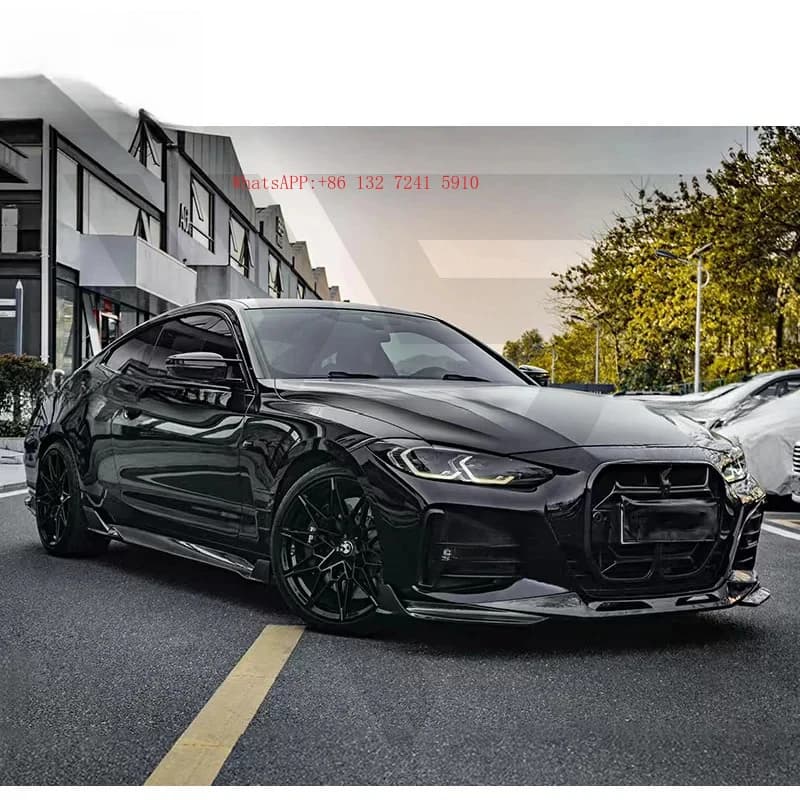 SQ Style Gloss Dry Carbon Fiber Car Parts Front Lip
