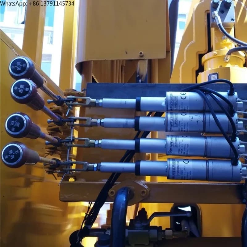 12V Telescopic Motor Crane Wireless Remote Control Radio Truck Crane for Model Construction Toy