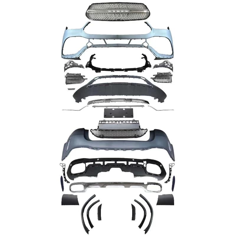 Factory Hot Sale Body Kit Suitle , Modifiion Sports Version Bumper, GLE Grille
