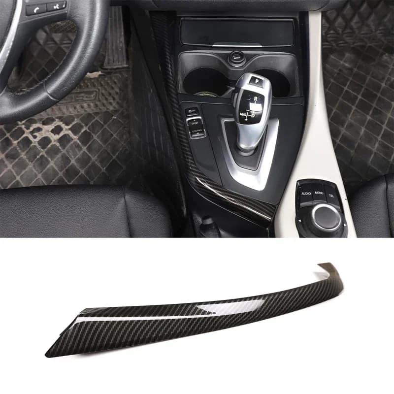 For 2012-2019 BMW 1 2 Series F20 F21 F22 F23 ABS car central control gear L-shaped decorative strip car interior accessories