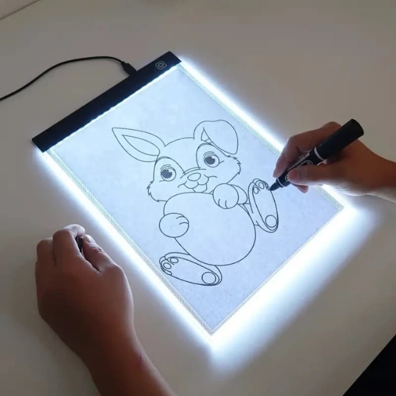 Transparent painting board, painting tool Copy projection painting children